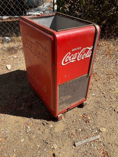 Vintage Coca Cola Cooler, as-is condition, untested