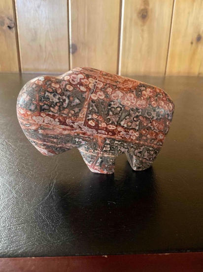 Zuni Fetish Buffalo 3" x 4.5"