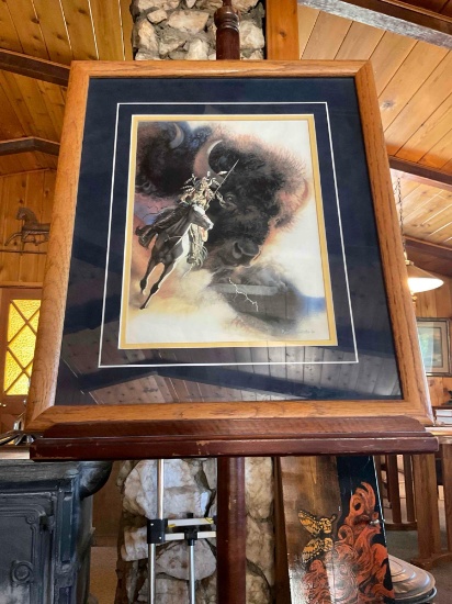 Framed wall art. 18.5 W x 15.5 H