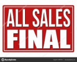EVERYTHING SOLD AS IS, ALL SALES ARE FINAL, NO REFUNDS!