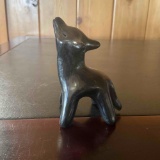 Signed Santa Clara coyote. 3.5