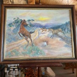 Framed wall art. 