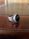 Milt Jordan size 10 ring with Onix
