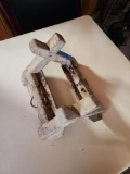 Vintage wood pack saddle
