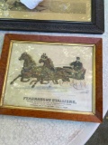 Framed wall art. Fearnaught Stallions. 12