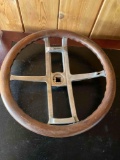 Adjustable tilt steering wheel for early cars