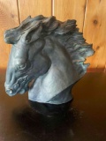 Vintage signed J Spratt Austin Sculpture bust. 12