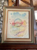 Framed wall art. 