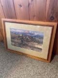 Framed wall art. 