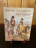 Historic Ranchos Of San Diego A Copley hardcover book
