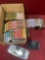 50) assorted cassettes Ion tape express no cord, new car cassette adapter