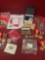 Assorted medals, patches, money clips, etc. 18 pieces
