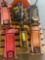 Large lot of assorted jacks. 8 pieces
