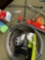 Wrenches, wheel cover, oil filter, towels, etc. 9 pieces