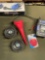 Duralast power inverter, Scosche speakers, vacuum, etc. 6 pieces