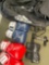 Large Adidas bag, 12oz & 16oz Trideergloves, jump rope, etc. 6 pieces
