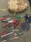 Backpack and assorted tool/ items. Over 20 pieces