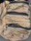 Heavy duty backpack with 7 detachable pouches inside