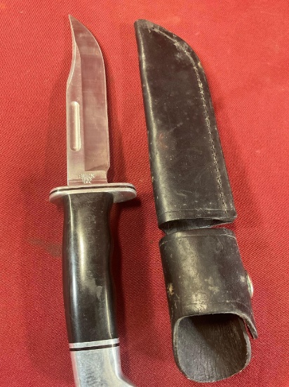 Buck 119 USA , 6" blade knife with sheath