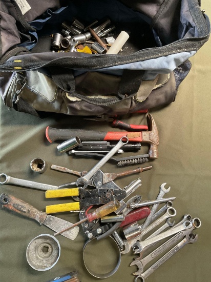 Tool bag and assorted tools