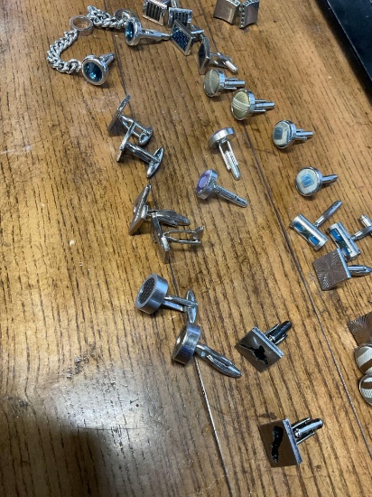 Cufflinks. 14 sets