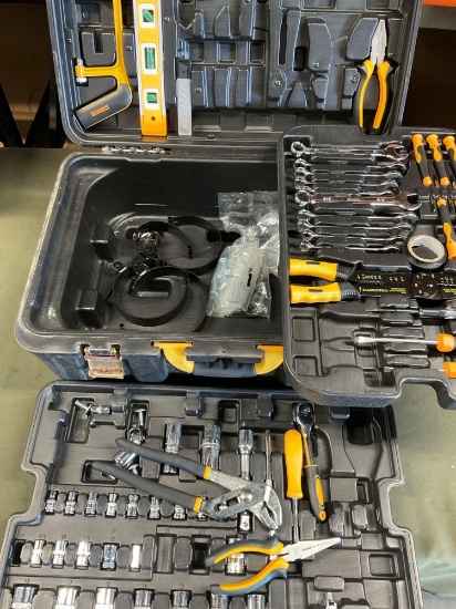 Deko tool set with rolling case. Over 50 pieces