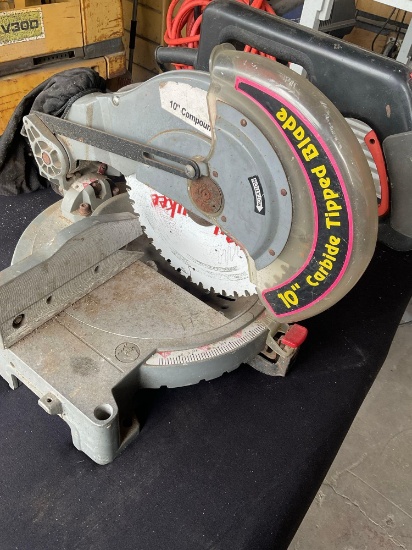 10" Compound Miter Saw model 2124014, works