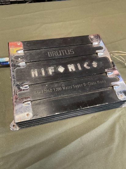 Brutus Hifonics amplifier