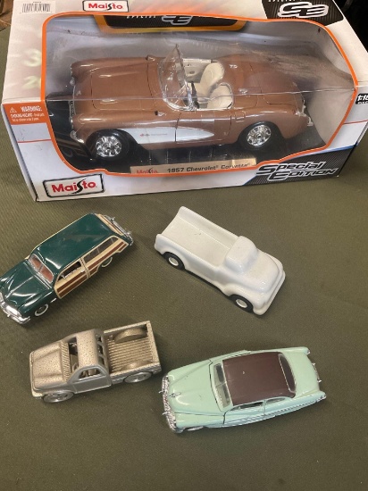 Collectable toy cars. 5 pieces