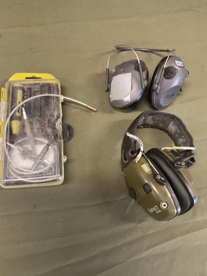 Sport Ridge incomplete kit, Peltor Tactibles & ImpactSport head set/ earmuffs. 3 pieces