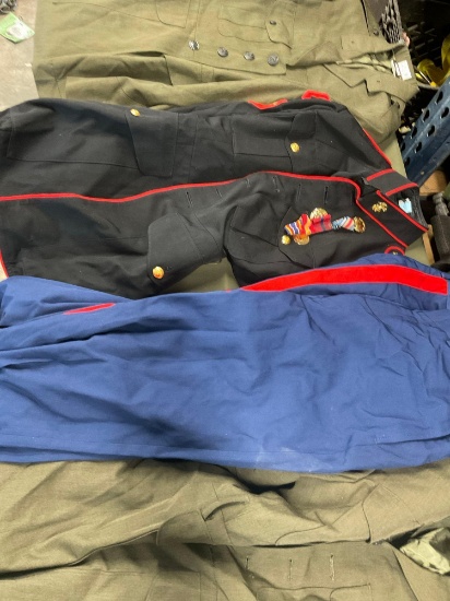 41R coat, 43R coat with metals, 34L pant, 33R pants, new with tag 42L coat. 5 pieces