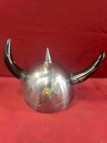 Medieval adult metal Viking helmet