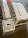 Carrier roof air unit, Pioneer mini split air conditioner unit, metal step stool