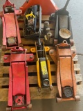 Large lot of assorted jacks. 8 pieces