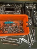 Kliein Tools box and large lot of assorted tools. Over 100 pieces