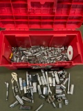 WorkForce tool box and assorted tools. Over 70 pieces