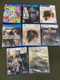 Untested, 4) PS4 games 4) PS5 games ( 3 of the 4 PS5 packaging has not been opened)