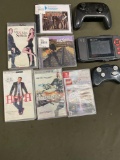 Untested. PS2 games, CDs, controller, etc. 9 pieces