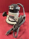 Porter cable model 1001 router base, turned on