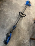 Kobalt string trimmer, no battery, turned on
