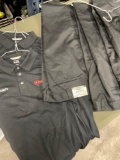 2) Large Cutter & Buck shirts 4) Edward's size 38 UL pants, three have tag. 6 pieces