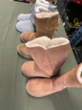 Size 8 2) Uggs 1) like new Koolaburra by Uggs boots. 3 pairs