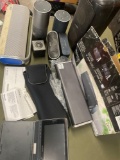 No cords, untested speakers/ TV DVD/ audio systems. 9 pieces