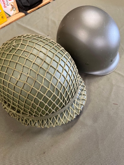 Helmet with net & helmet liner