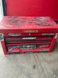 Craftsman three drawer metal tool box. 13