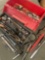 Planco box & assorted tools. Over35 pieces