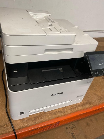 Canon Color ImageClass MF634Cdw multifunction printer, turned