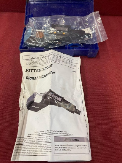 Pittsburgh digital micrometer