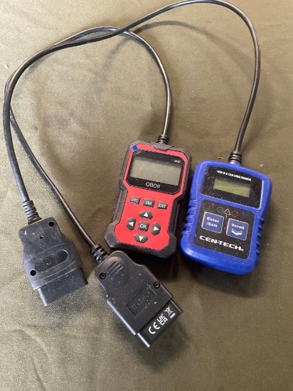OBDll V410 & Cen-Tech OBD ll scanner & scan code reader. 2 pieces