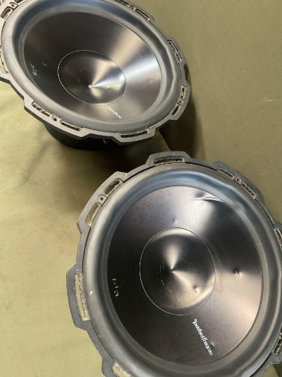 16" Rockford Fosgate Punch P3 car speakers. 2 pieces